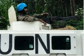 MONUSCO peacekeepers/ Photo Credit: Djaffar Sabiti/ Reuters