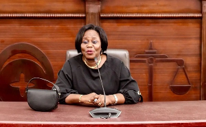 Suspended Chief Justice Gertrude Araba Esaaba Sackey Torkornoo