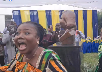 COP Tiwaa Addo-Danquah was shocked to see the bust built in her honour