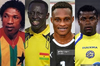 L-R George Alhassan, Prince Opoku, Sammy Adjei and Ishmael Addo