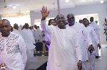 Vice President Dr Bawumia attends a church service