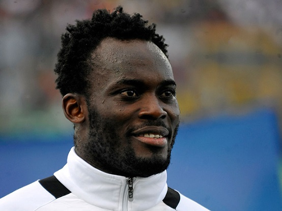 Ghanaian football legend Michael Essien