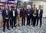 The team from Ericsson with some executives of the National Communications Authority (NCA)