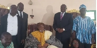 The paramount chief and some members of the judicial council