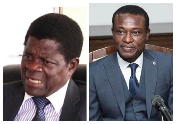 A photo collage of Kwaku Ansah-Asare (L) and Kissi Agyebeng