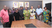 Tourism ministry officials paid visit to the late musician Bob Pindo's family