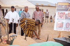 NUGS Break Ground For The Construction Of A 6 Unit Classroom Block In Kassena