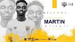 The Accra-based club have also signed Karikari's teammates Evans Adomako and Raphael Amponsah