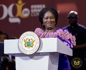 Prof Naana Jane Opoku-Agyemang is the Vice President of Ghana