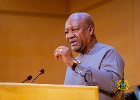 John Dramani Mahama is the President of the Republic of Ghana