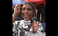 The woman has expressed satisfaction with President Mahama’s leadership