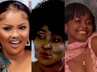 Nana Ama McBrown (L)  has been asked to take charge of Suzzy Williams' mother (Middle)