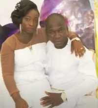 Mr Agyekum and his wife
