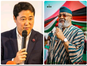 Kojo Choi (L) and Said Sinare have been named Ambassador-designates to South Korea and Saudi Arabia