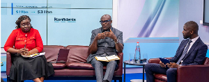 A file photo of experts discussing Ghana's economic performance for the rest of 2026