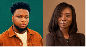 Promoter Koolic and Tilly Akua Nipa