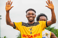 Parin FC striker Michael Ayertey