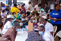 The health screening exercise organised by the foundation