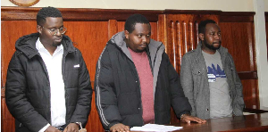 The three were arrested in Uganda on suspicion of shooting killing Dr Victoria Mutiso in Nairobi.