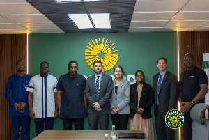 The delegation was received by GoldBod Deputy CEO Richard Nunekpeku The delegation was received by GoldBod Deputy CEO Richard Nunekpeku