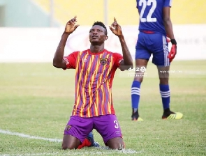 Victor Aidoo had a brace against Ebusua Dwarfs on matchday 15