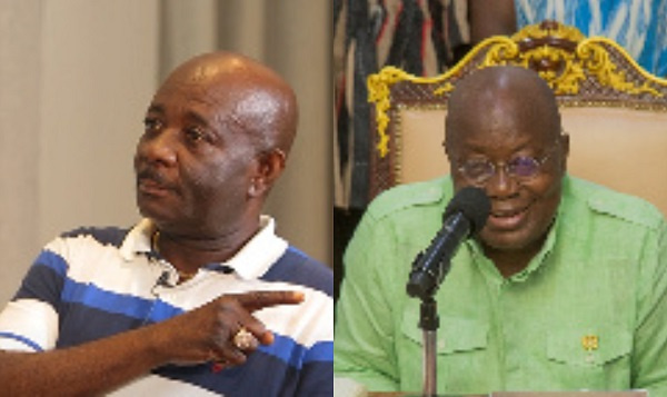Akwasi Addai Odike (left), Nana Addo Dankwa Akufo-Addo (right)