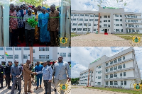 The Silver Jubilee Building is a three-storey complex designed to house lecture halls and offices