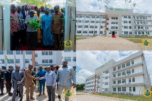 The Silver Jubilee Building is a three-storey complex designed to house lecture halls and offices