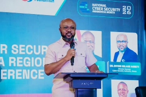 Director General of the Cyber Security Authority, Dr Divine Selase Agbeti