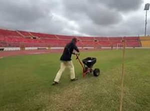 The Baba Yara Sports Stadium is undergoing renovation works