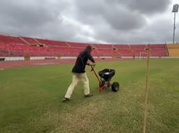 The Baba Yara Sports Stadium is undergoing renovation works