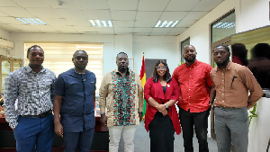 YFM team meets Youth Minister George Opare Addo to discuss youth partnerships