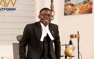 Lawyer Martin Waana-ang, the overall best student at the 2024 Call to the Bar