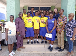 The team from Tetteh Ocloo State School for the Deaf