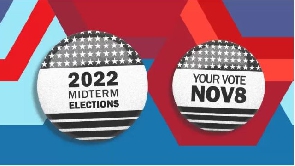 Di 2022 midterm elections for US