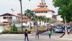 Some students on campus