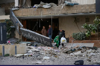 The Comfort Hotel in Beirut's eastern suburb was hit by an Israeli strike