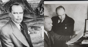 Creators of 'Lift every voice and sing', James Weldon Johnson and John Rosamond Johnson