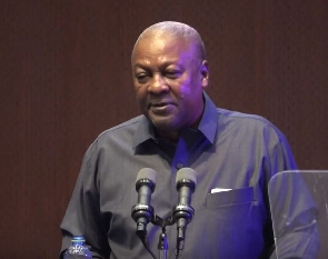 NDC's presidential candidate, John Dramani Mahama