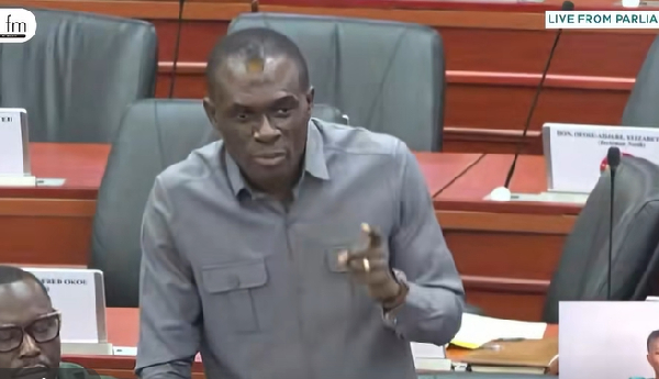 Member of Parliament for Afadjato South, Frank Afriyie