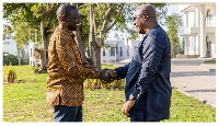 Kenyan President William Ruto (Left) and President-elect of Ghana, John Dramani Mahama