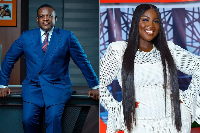 Sam George (L) and Yaa Yeboah (R)