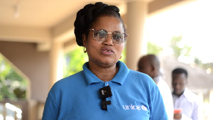 Charity Nikoi is the UNICEF Social and Behaviour Change Specialist