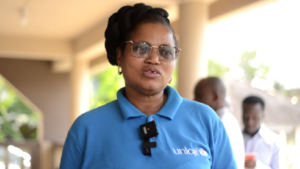Charity Nikoi is the UNICEF Social and Behaviour Change Specialist