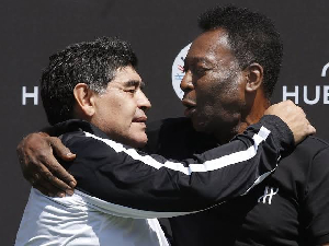 Pele   Maradona 
