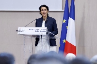 French Minister of State for Developmentand International Partnership, Chrysoula Zacharopoulou