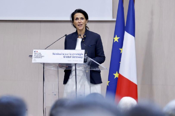 Chrysoula Zacharopoulou, French Minister of State for Development