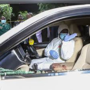 Forensics experts have been examining Were's vehicle