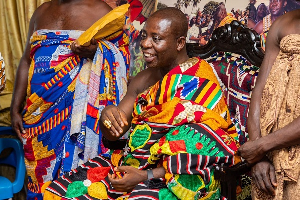 Paramount Chief of Domeabra Nana Baffour Owusu