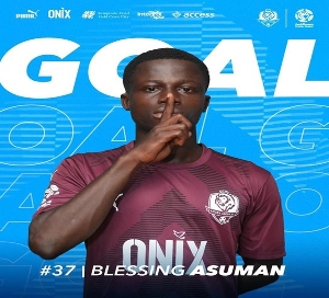 Blessing Asuman Accra Lions Goal